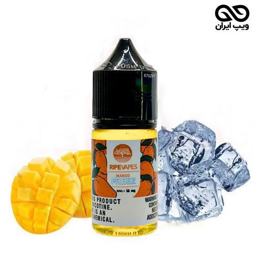 معرفی بهترین جویسهای میوهای در بازار ایجوس سالت انبه و یخ Ripe Vapes Mango Freeze