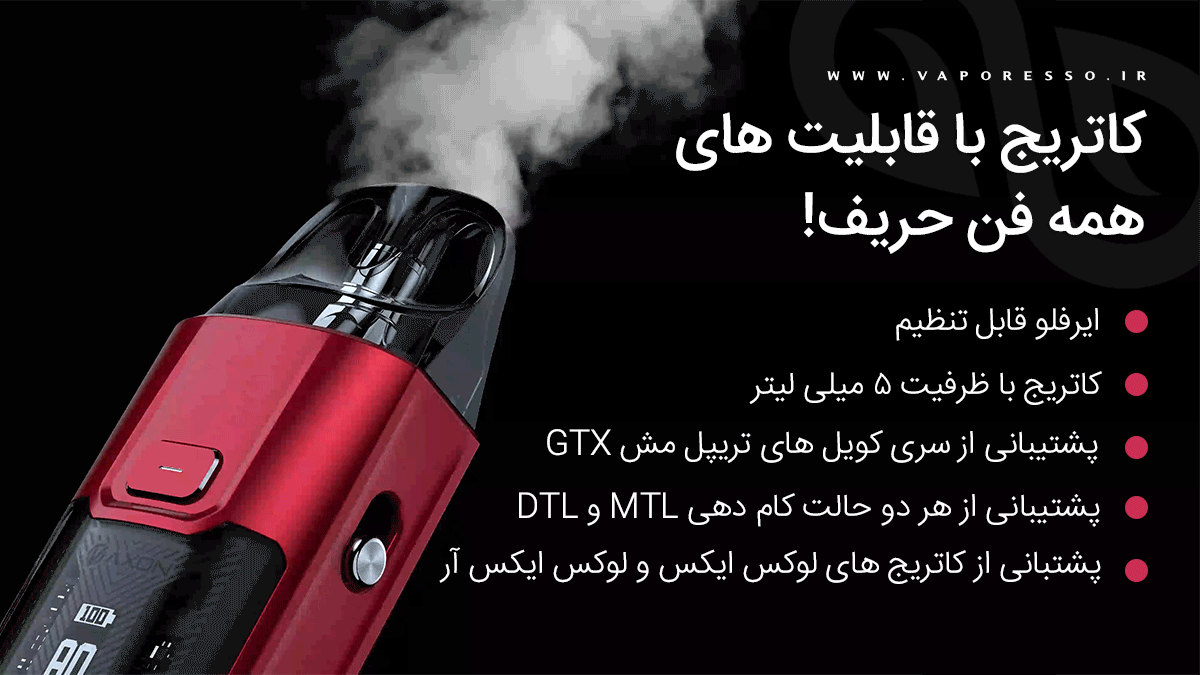 ویپ پاد وپرسو لوکس ایکس آر مکس Vaporesso Luxe XR Max ویپ Luxe XR Max ویپ پاد وپرسو luxe xr max